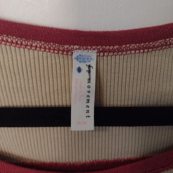 Free People Movement Y2K Color lock Top Size Medium - Picture 3 of 7